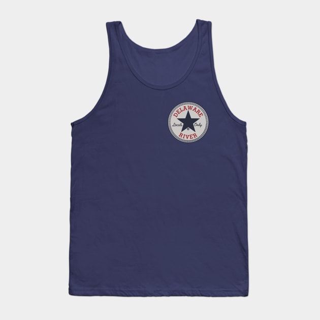 Locals Only (Star - Left Side) Tank Top by DelawareRiverTownsLocal